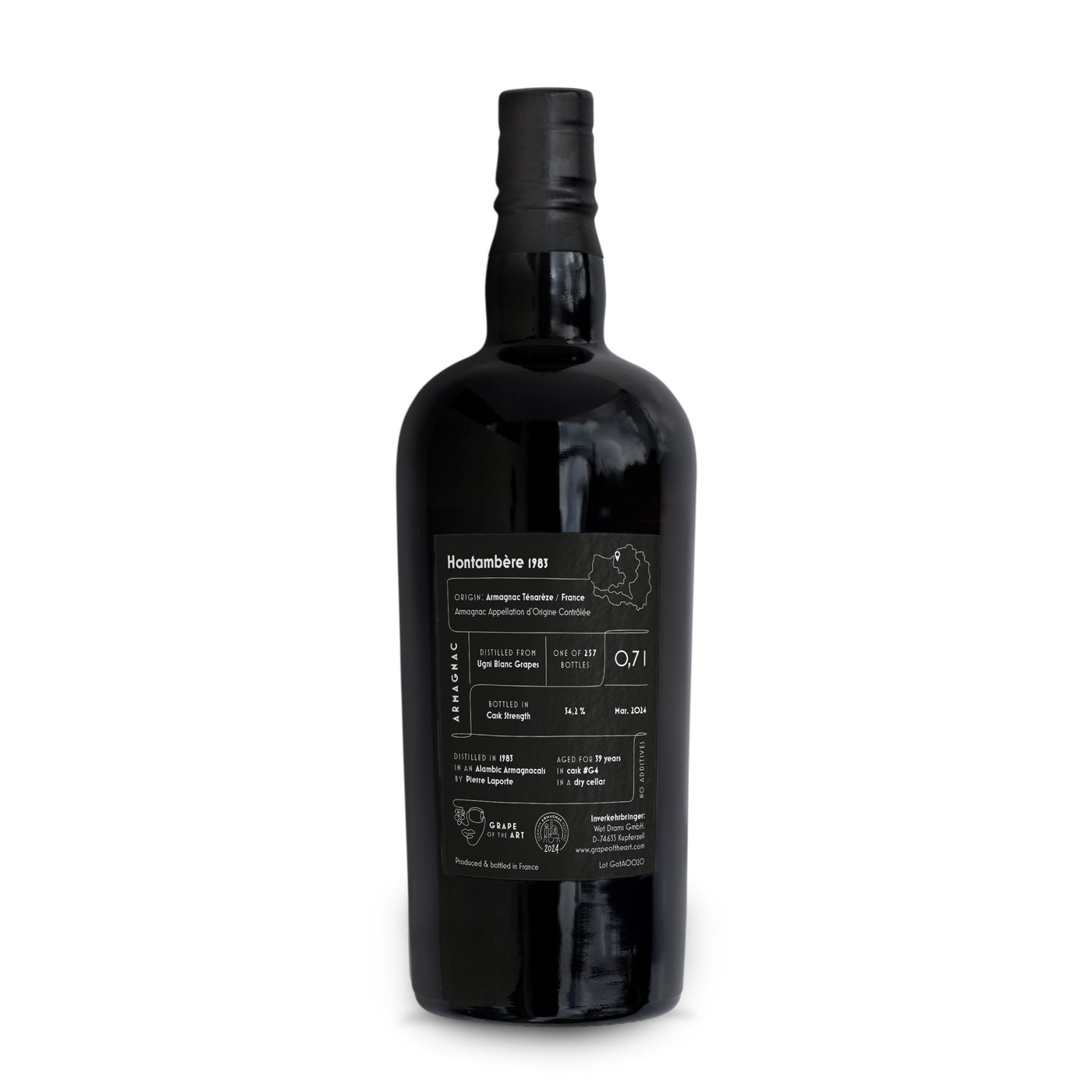 Grape of the Art Château de Hontambère 1983 #B10 70cl (03/2024)