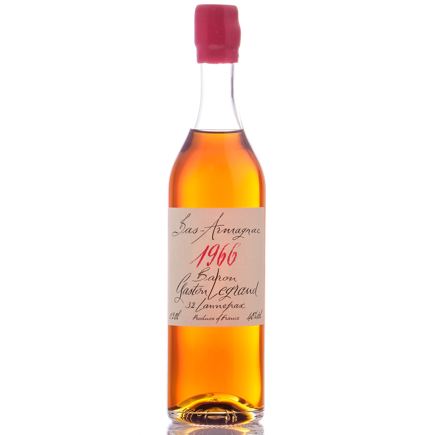 Baron Gaston Legrand Bas Armagnac 1966 20cl (05/2025)