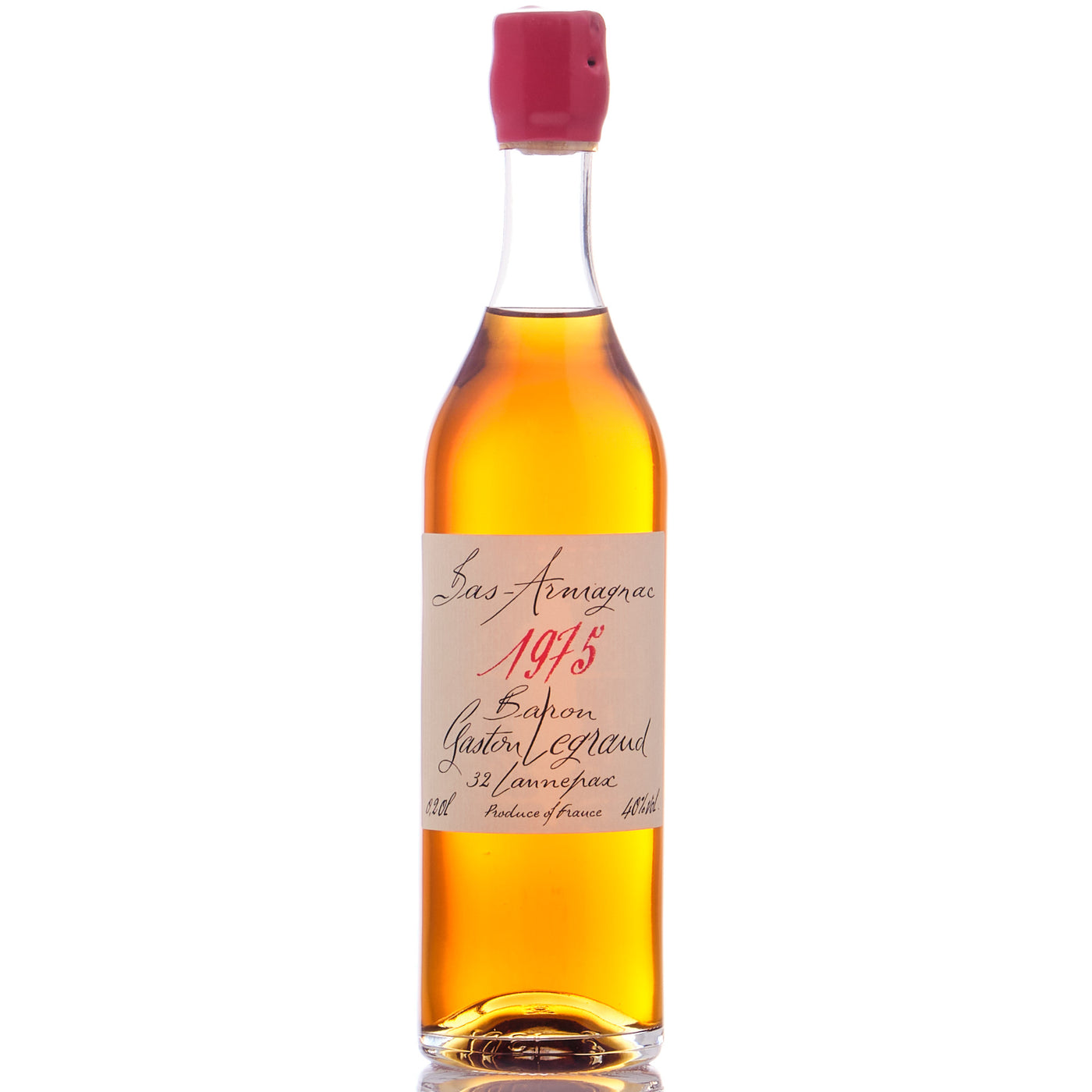 Baron Gaston Legrand Ténarèze 1975 20cl (05/2025)