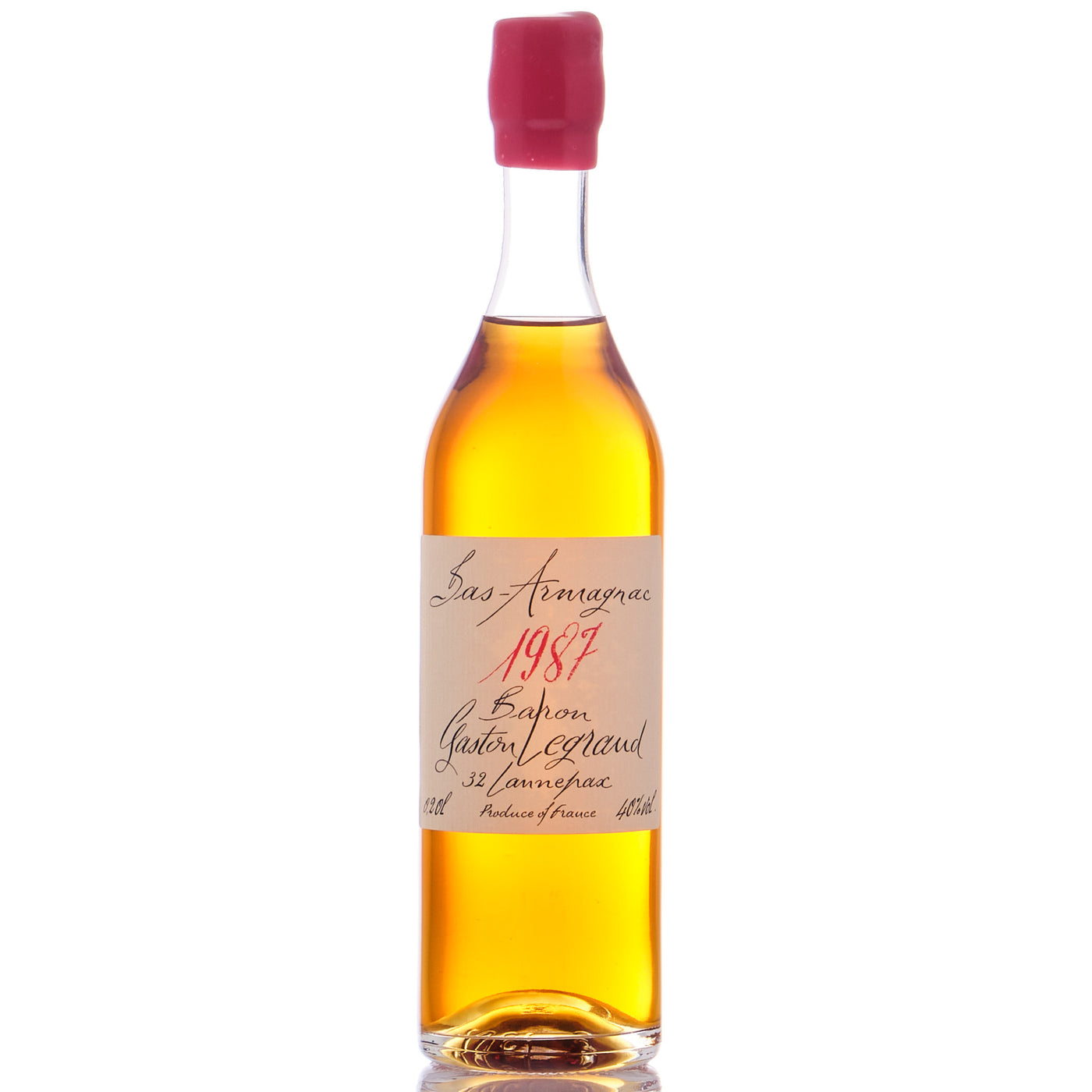 Baron Gaston Legrand Ténarèze 1987 20cl (05/2025)