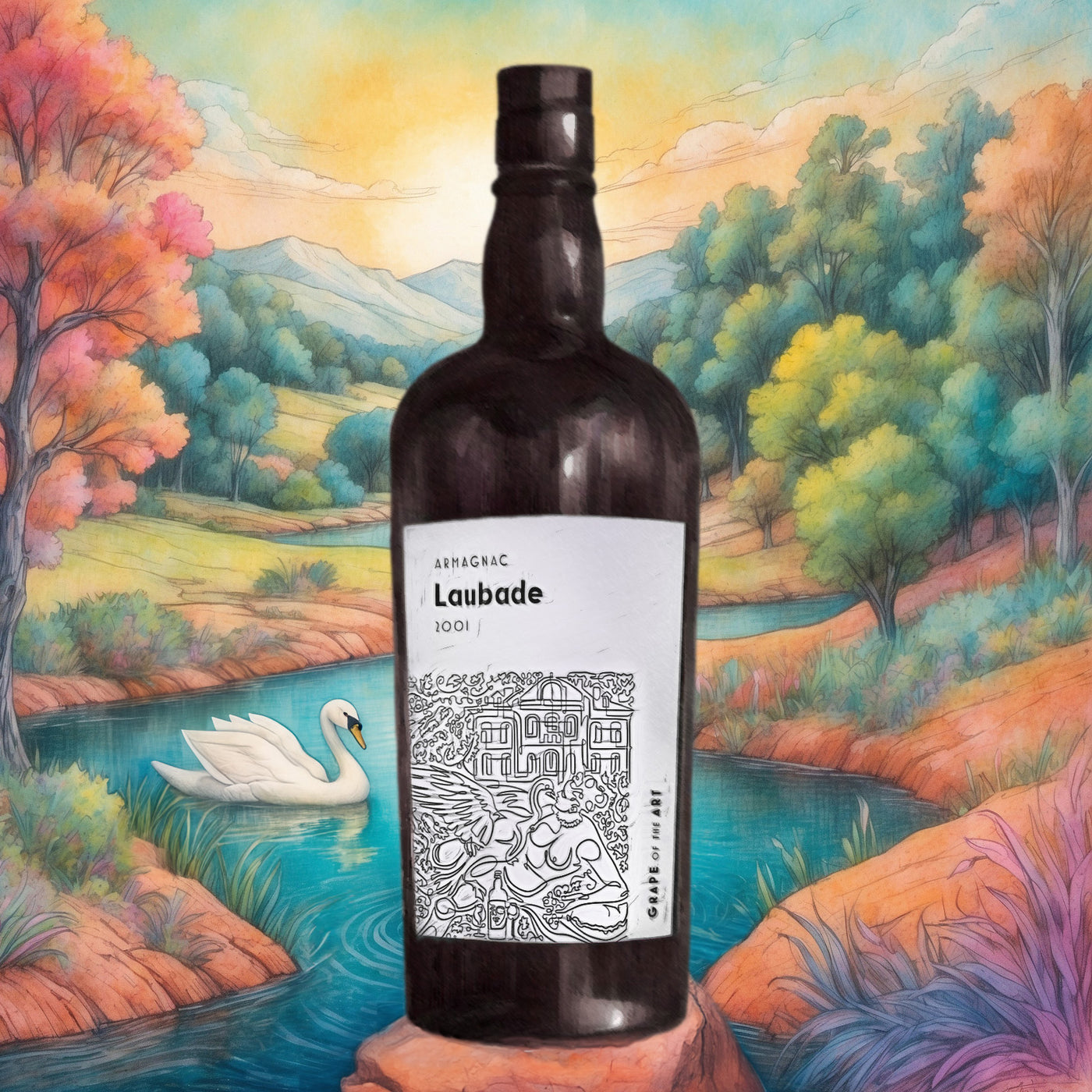 Grape of the Art Château de Laubade 2001 #90 70cl (04/2025)