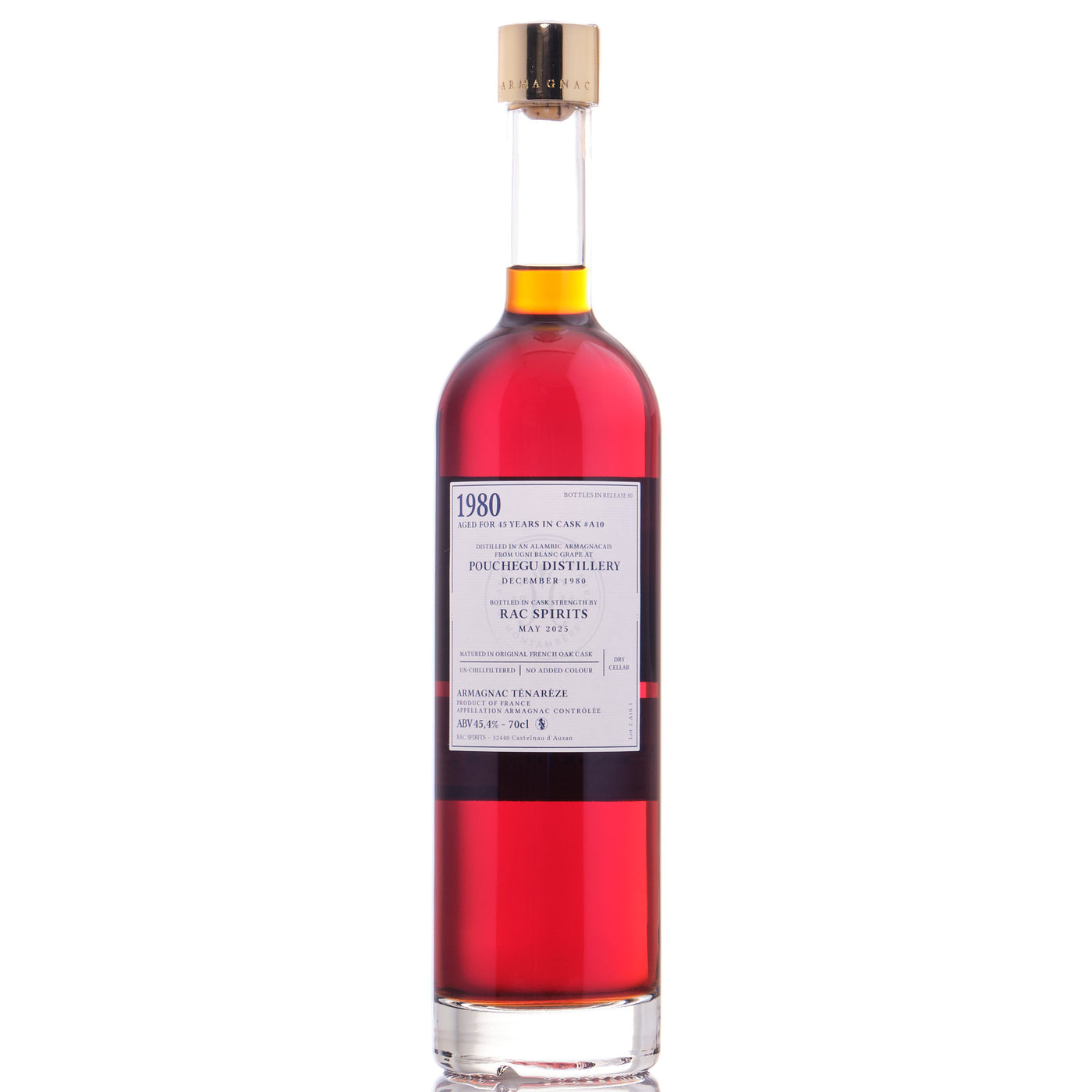 Hontambère Rare Armagnac Collection 1980 #A10 70cl (05/2025)