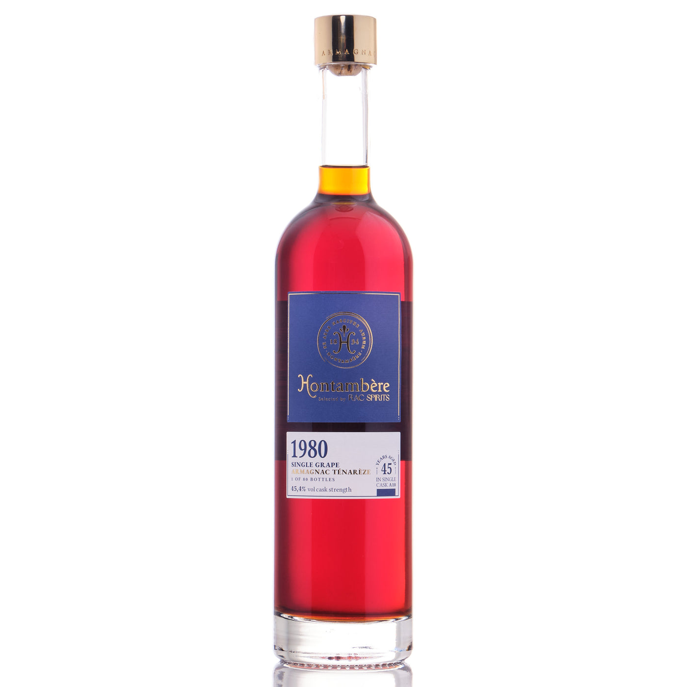 Hontambère Rare Armagnac Collection 1980 #A10 70cl (05/2025)