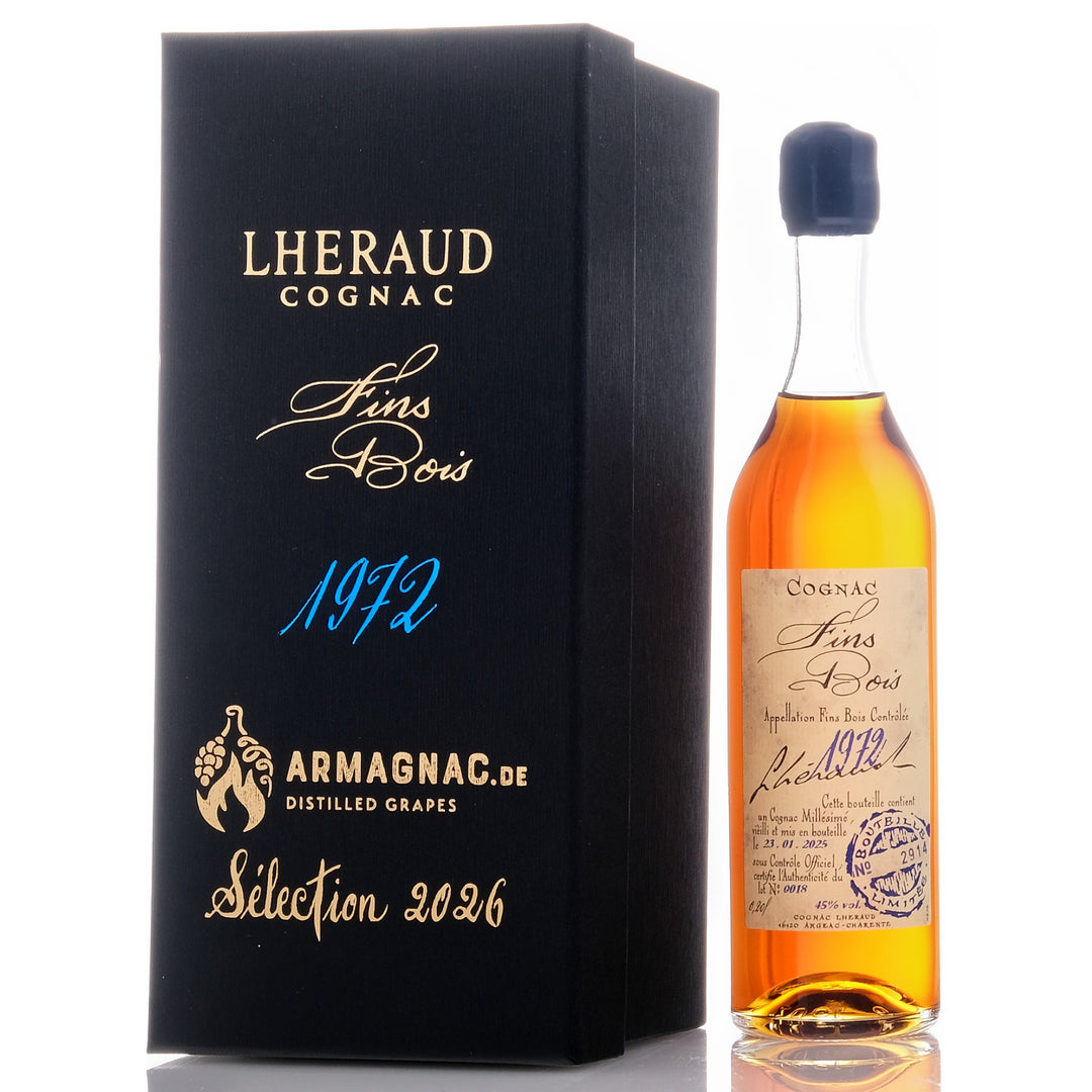 Cognac Lheraud 1972 Fins Bois 20cl (Selection 2026)