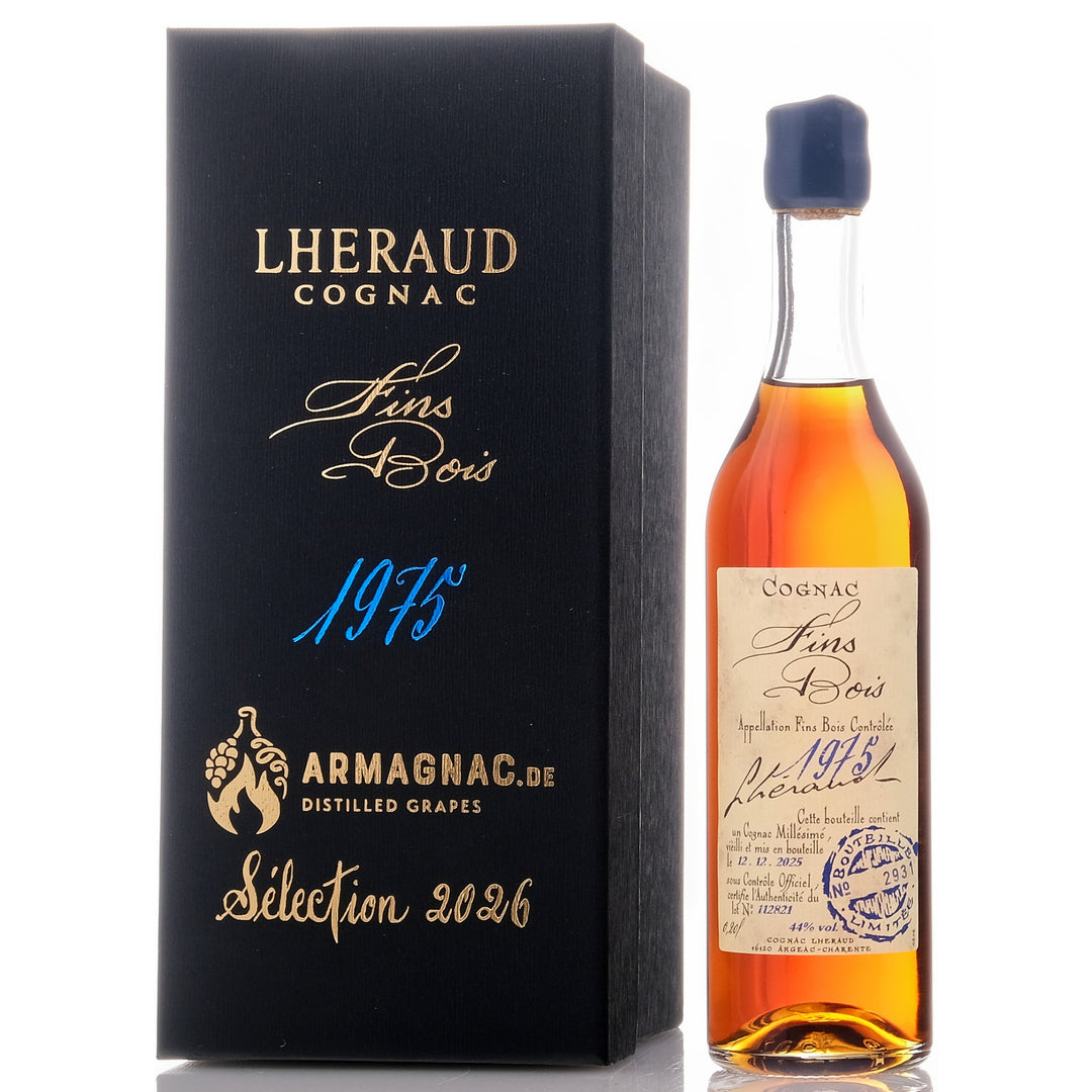 Cognac Lheraud 1975 Fins Bois 20cl (Selection 2026)