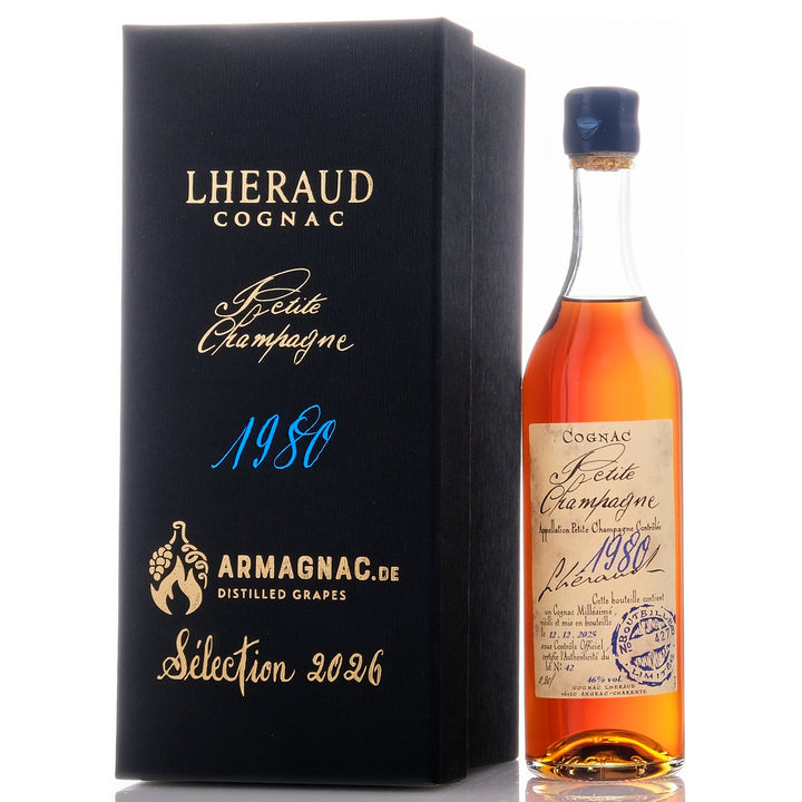 Cognac Lheraud 1980 Petite Champagne 20cl (Selection 2026)