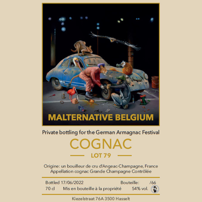 Malternative Belgium Cognac Lot 79 for the German Armagnac Festival
