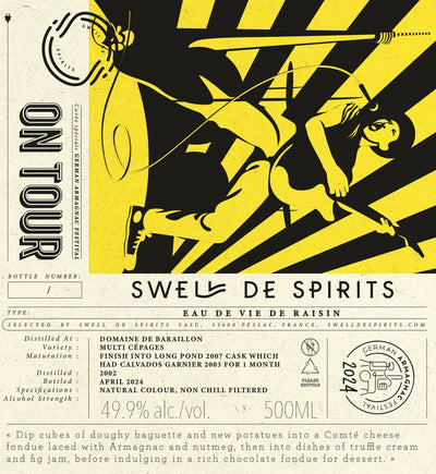 Swell de Spirits On Tour #4 Domaine de Baraillon 2002 - Armagnac Festival Stuttgart 2024 50cl