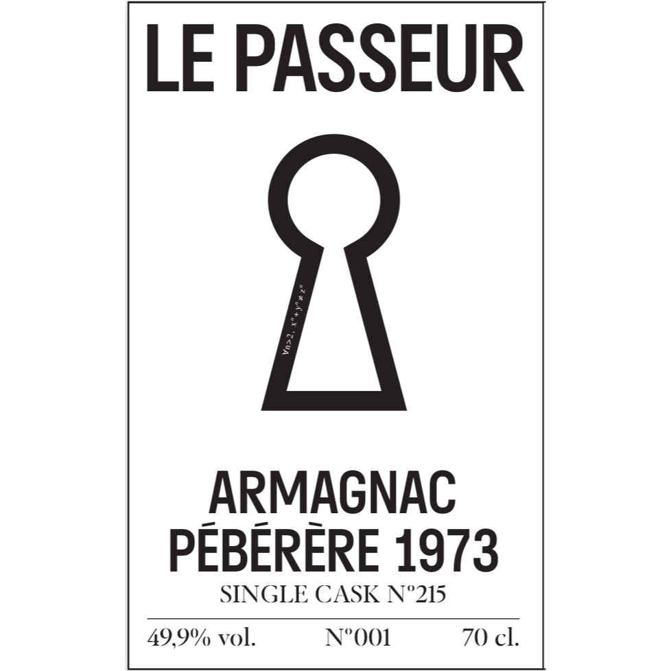 Le Passeur Château Pomès-Pébérère 1973 