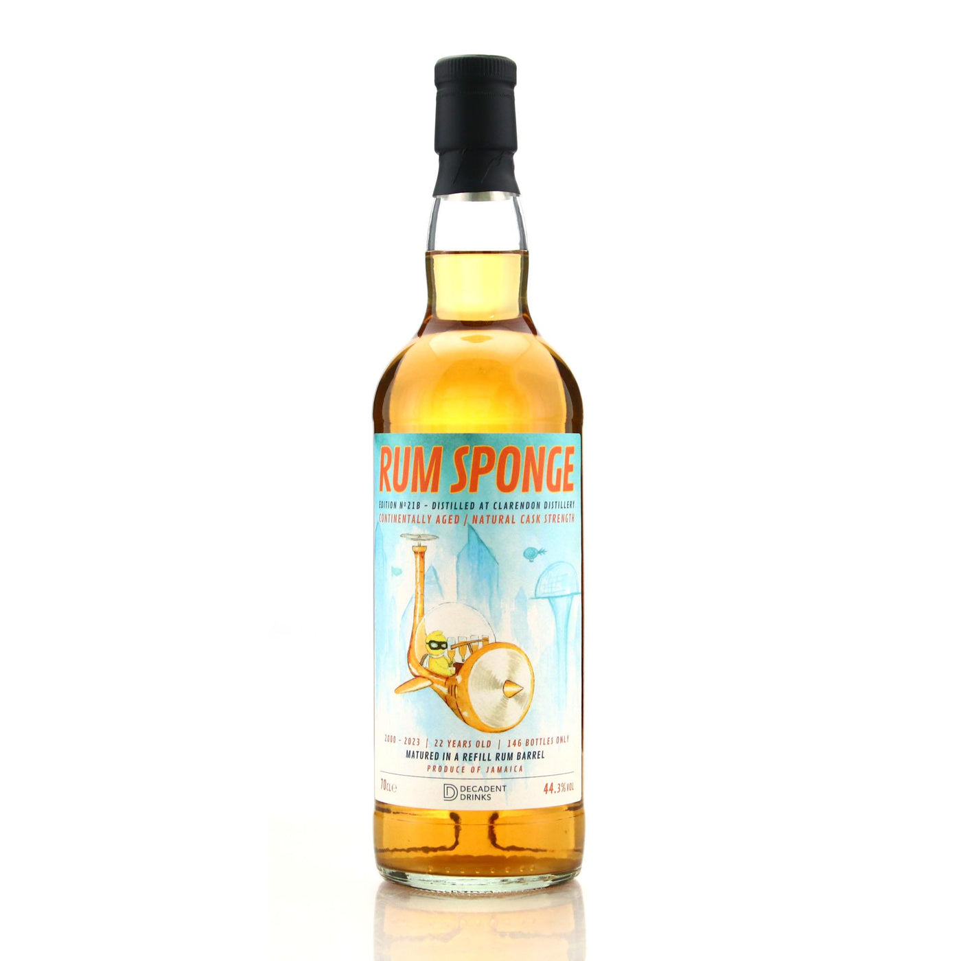 Rum Sponge #21b Clarendon 2000 70cl