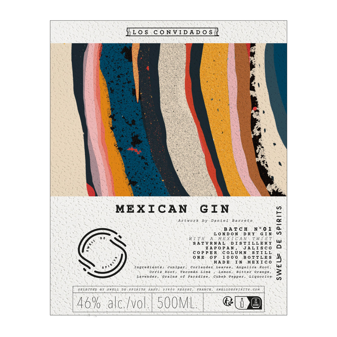 Swell de Spirits Los Convidados Mexican Gin 