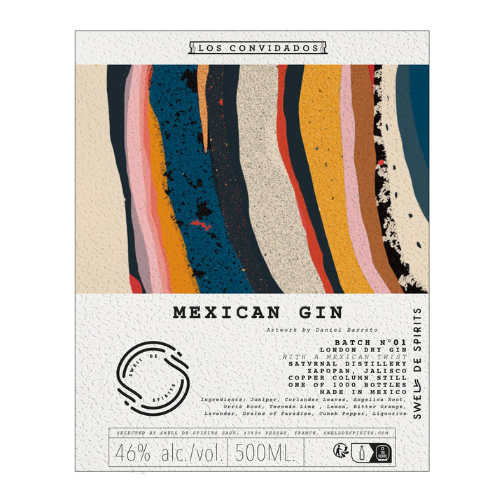 Swell de Spirits Los Convidados Mexican Gin 