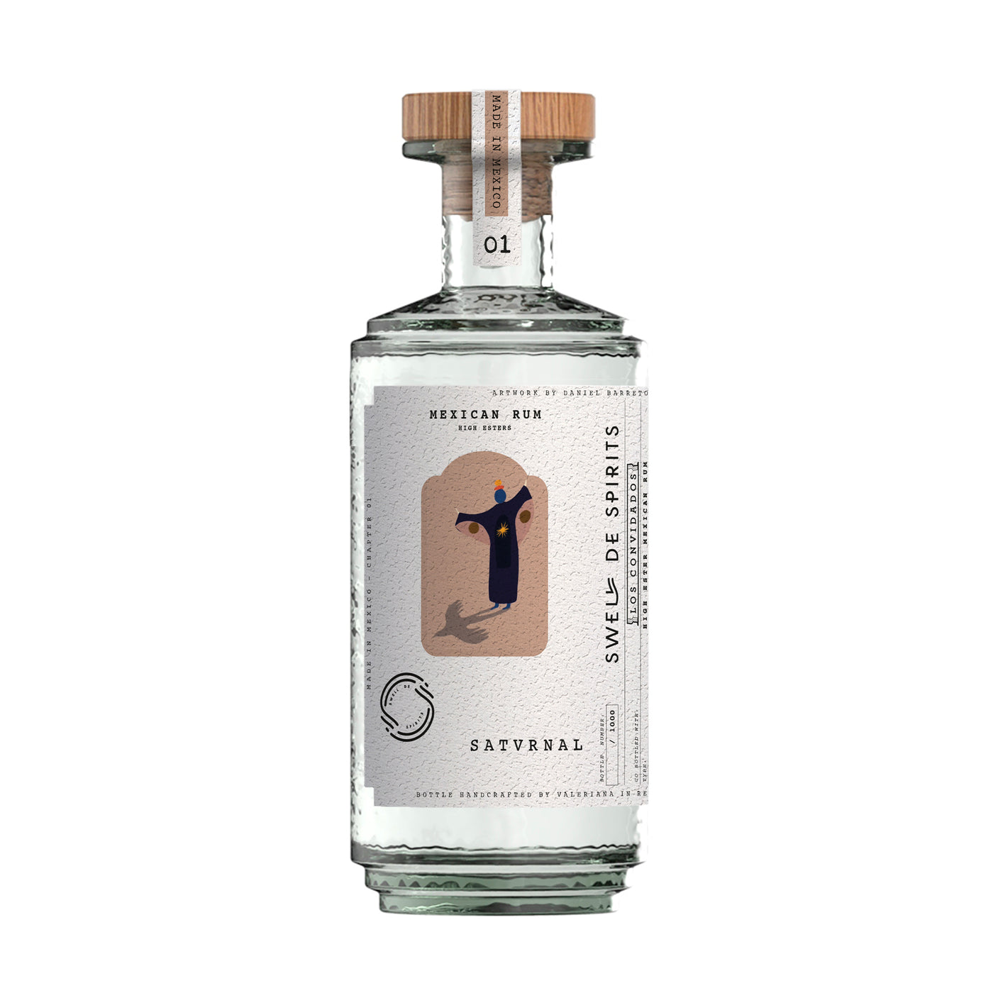 Swell de Spirits Los Convidados Mexican Rum #1 Satvrnal 50cl