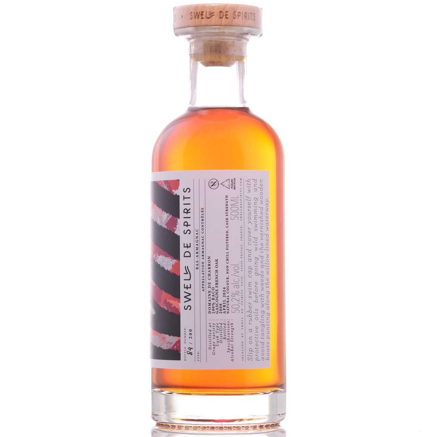 Swell de Spirits Wild Nature #9 Domaine de Charron 2008 50cl