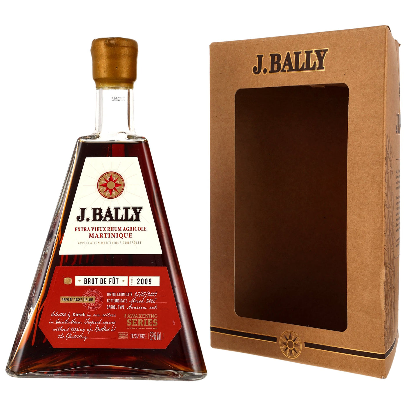 The Awakening Series (Kirsch) J. Bally 2009 Rhum Agricole 70cl (2025)