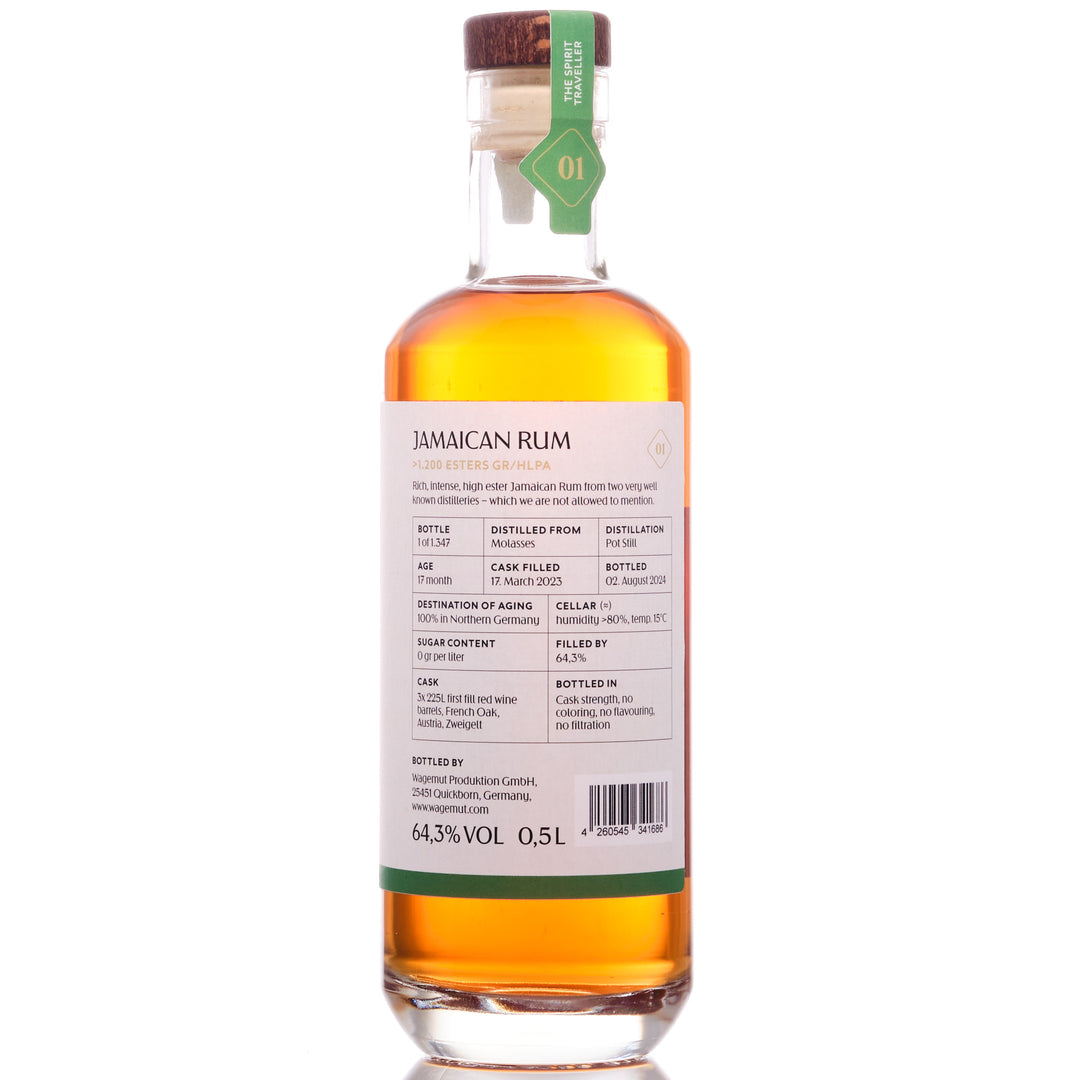 The Spirit Traveller No 1 - Jamaican High Ester Rum