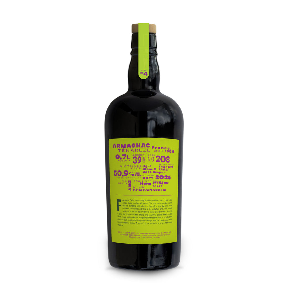 Château Pomès-Pébérère 1986 #208 70cl Packshot Back