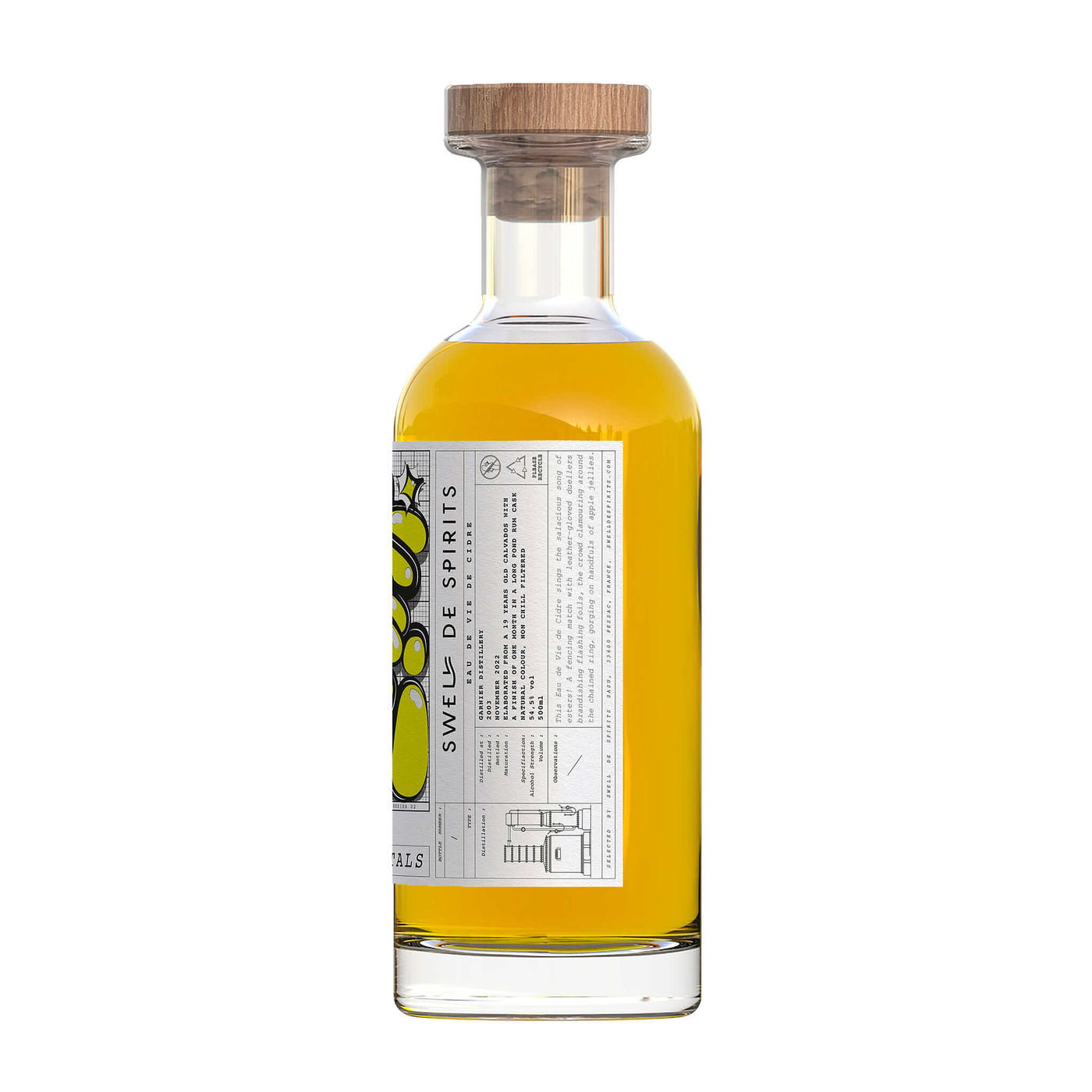 Swell de Spirits Experimentals #2 Garnier Eau de Vie de Cidre 2003 50cl (11/2022)