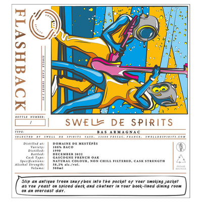Swell de Spirits Flashback #5 Domaine de Mestépès 1990 50cl (12/2022)
