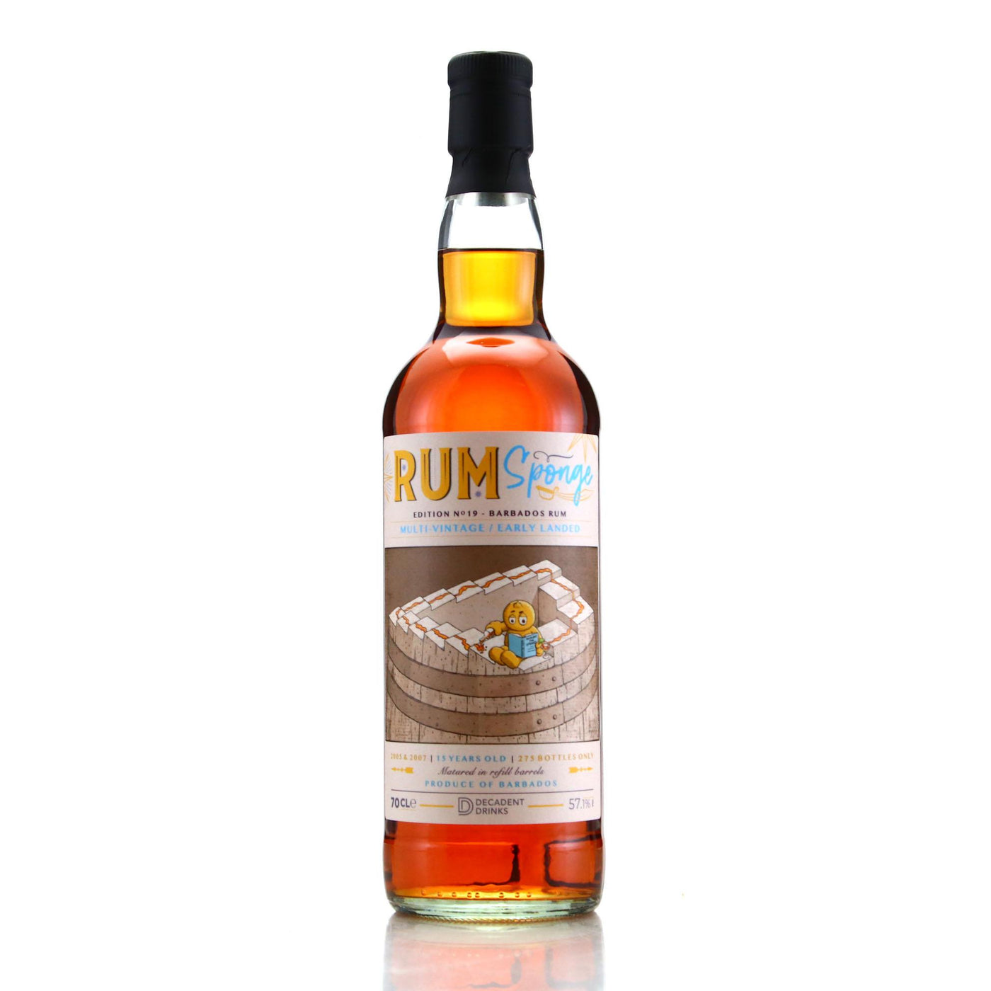 Rum Sponge #19 Barbados 15 Years Old (Foursquare) 70cl