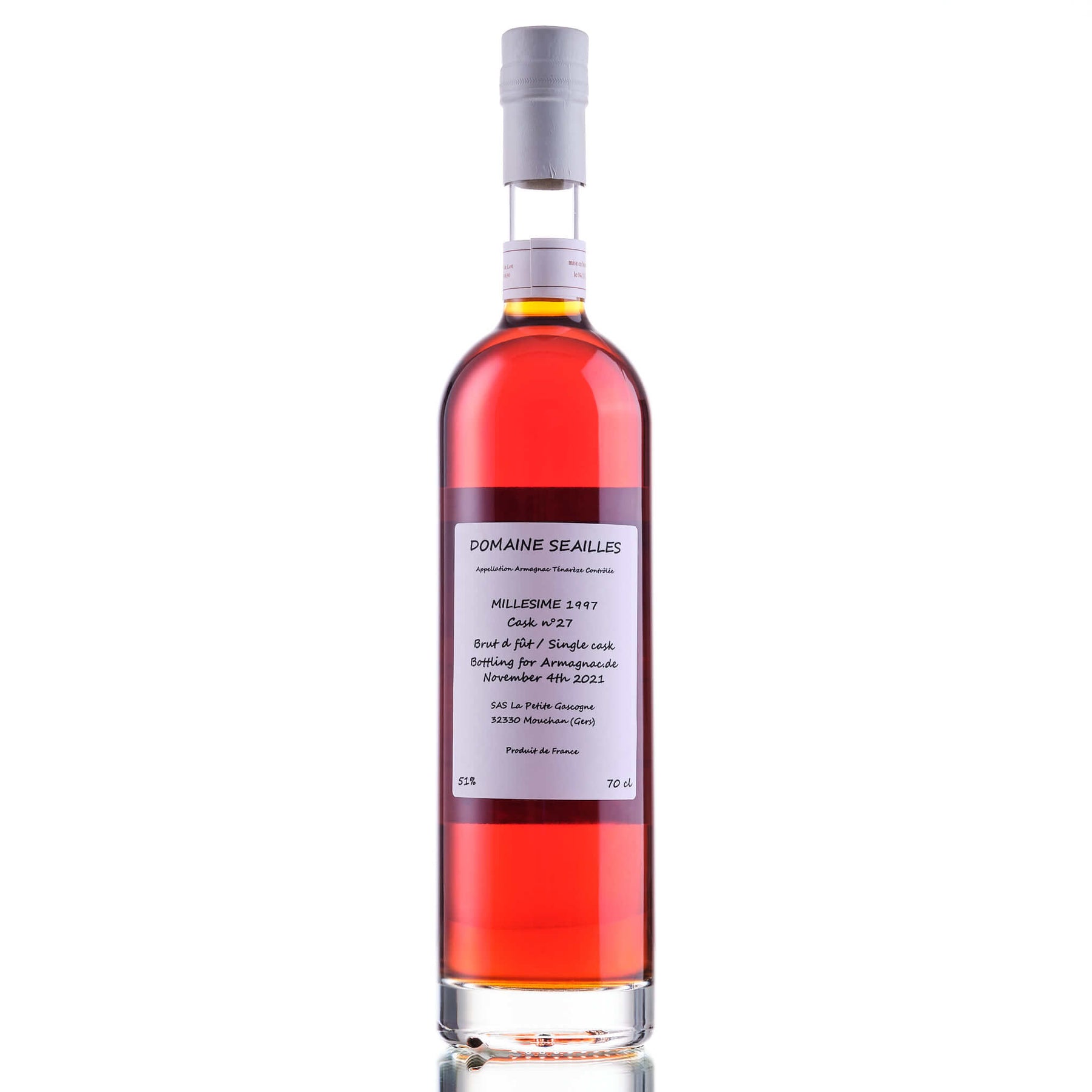 Domaine Séailles 1997 27 70cl (11/2021) Armagnac.de