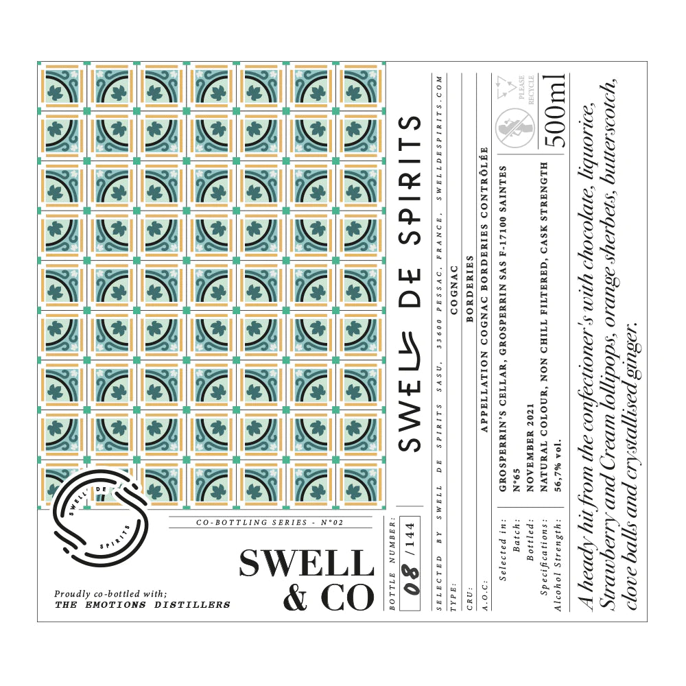 Swell de Spiritueux Swell &amp; Co #2 Grosperrin N65 50cl (11/2021)