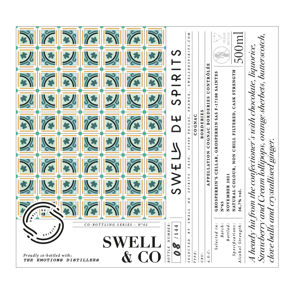 Swell de Spirits Swell &amp; Co #2 Grosperrin N65 50cl (11/2021)