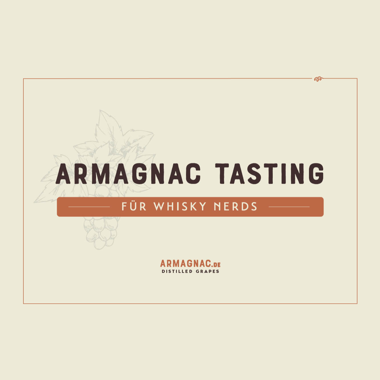 Armagnac Tasting - Für Whisky Nerds